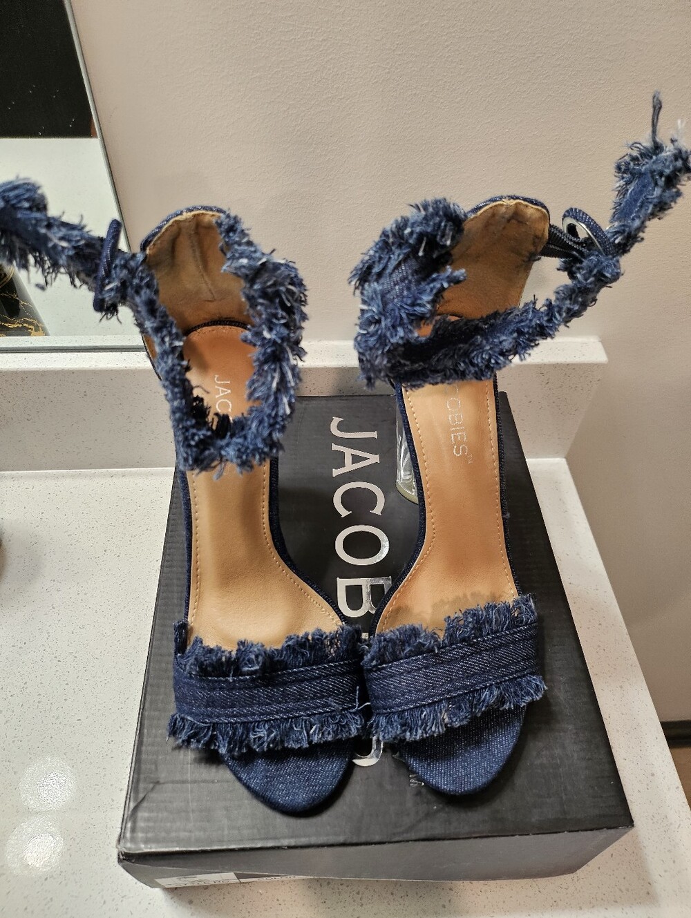 Denim Heels - Picture 6 of 9